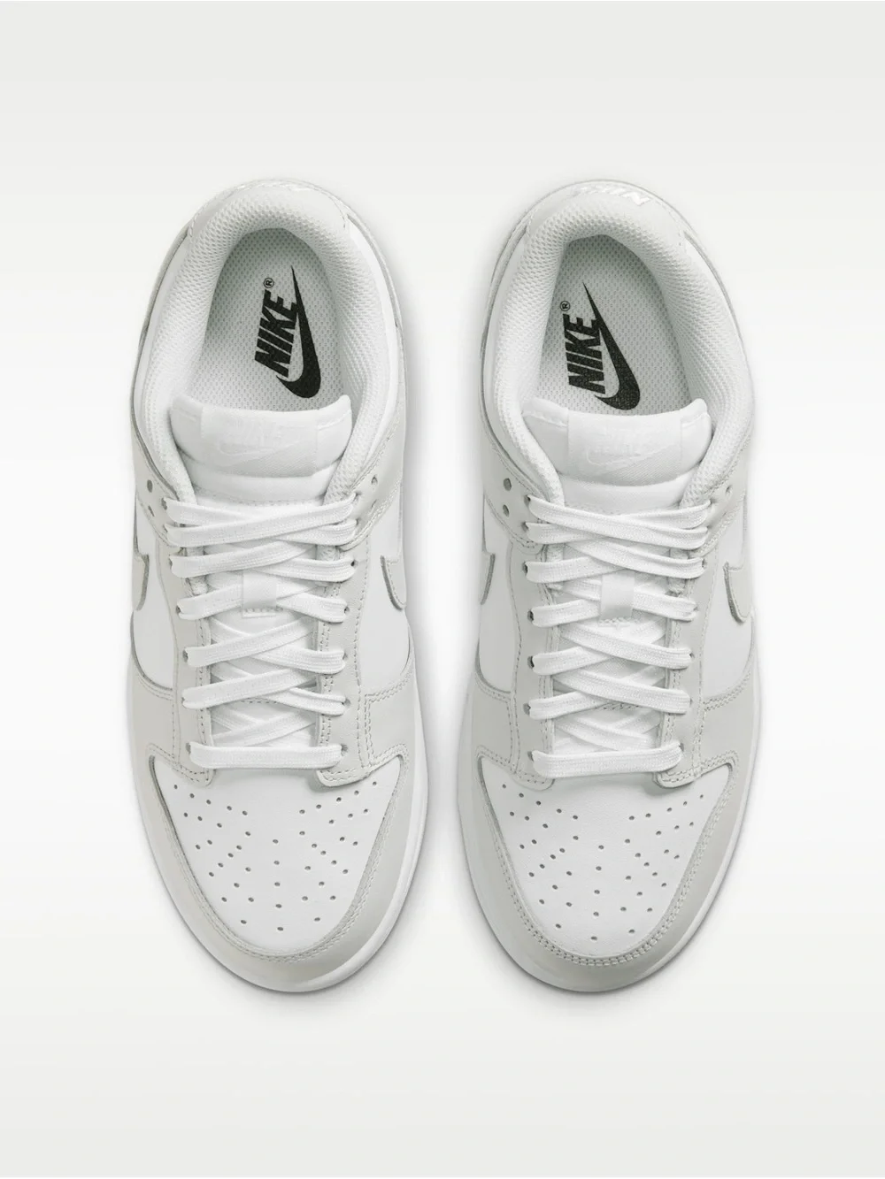 Nike White/Sail Low Dunk Box — Women's Sizes